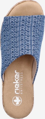 Rieker Pantolette in Blau