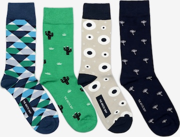 Chaussettes 'AMAZONAS EDITION Gift box 4 Pack Unisex' The Arctic Bay en mélange de couleurs : devant