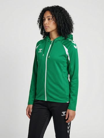 Hummel Sweatjacke in Grün: Vorderseite