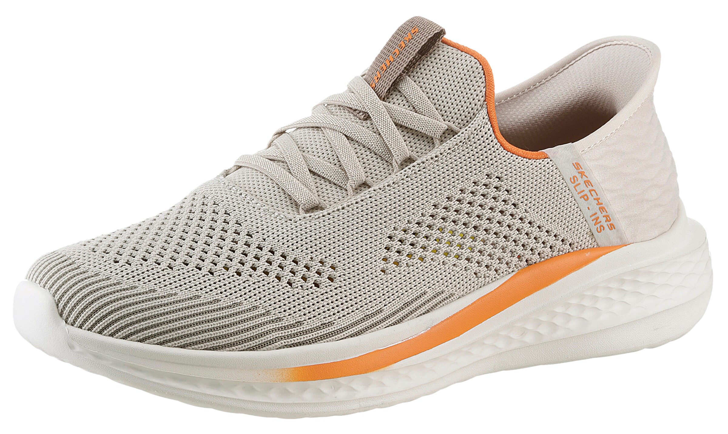 SKECHERS Sneaker in Beige: Vorderseite