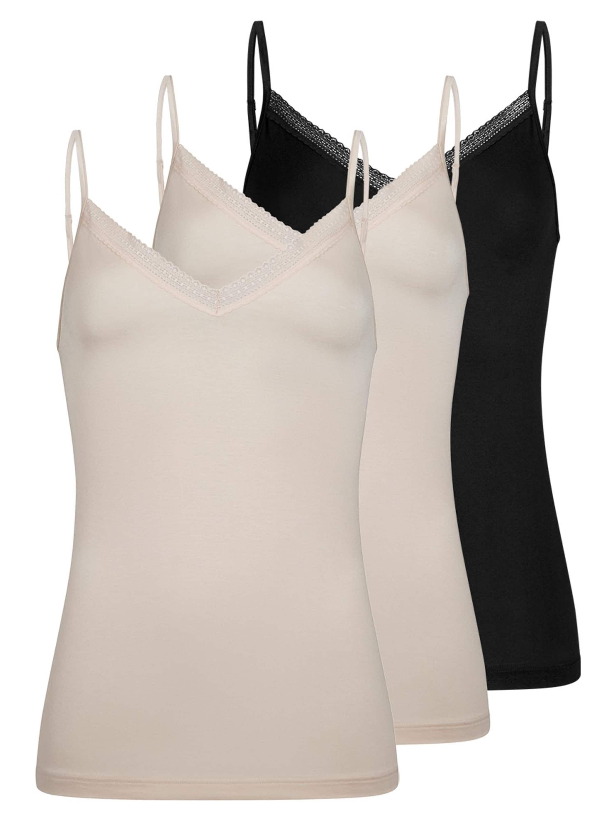 Mey Onderhemd 'Modal Lace' in Bruin: voorkant