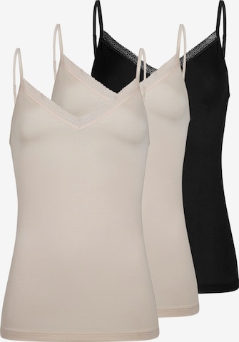 Mey Onderhemd 'Modal Lace' in Bruin: voorkant