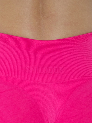 Smilodox Slimfit Sportbroek 'Priska' in Roze