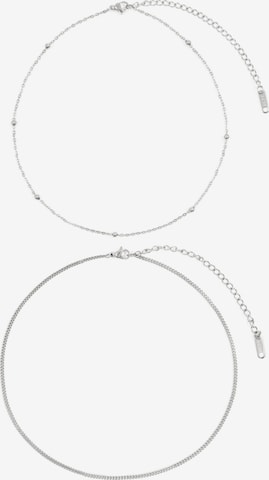 Hey Happiness Ketting 'Duo Light' in Zilver: voorkant