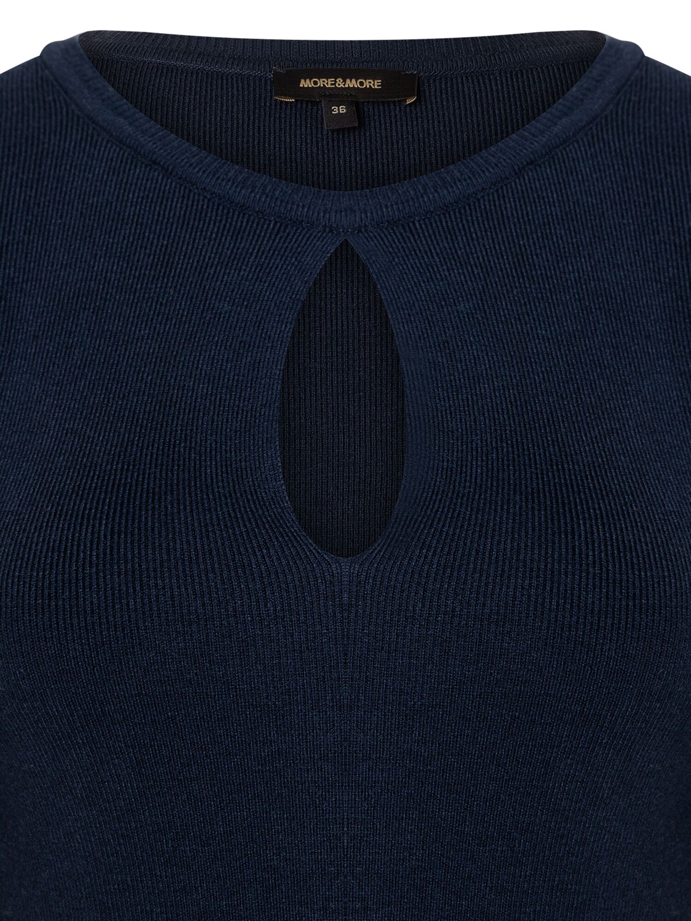MORE & MORE Pullover in Blau