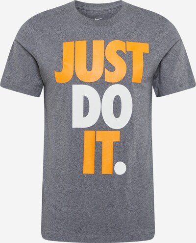Tricou Nike Sportswear pe gri / portocaliu / alb, Vizualizare produs