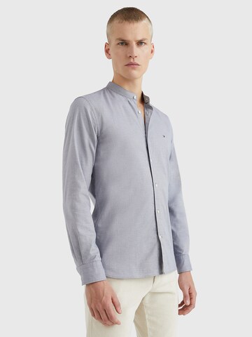 Tommy Hilfiger Tailored Slim fit Button Up Shirt in Blue: front