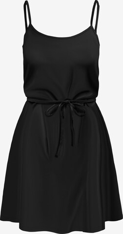 JDY Letní šaty 'Lotus' – černá: přední strana