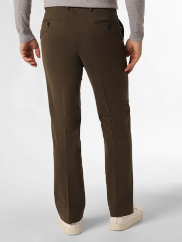 Coupe slim Pantalon chino ' Hawking ' Finshley & Harding London en vert