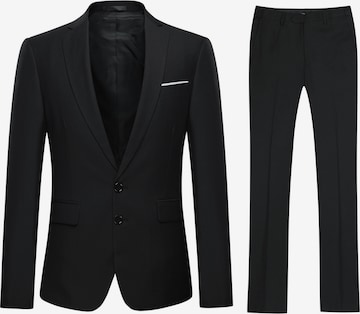 Youthup Suit in Black: front