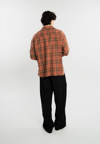 Regular fit Camicia di Another Cotton Lab in arancione: dietro