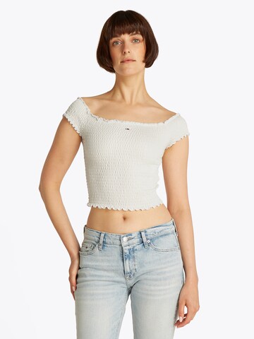 Tommy Jeans Top w kolorze biały: przód
