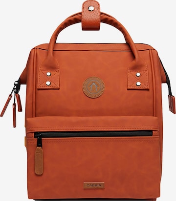 Cabaia Ryggsäck 'Adventurer S Nubuck II' i orange: framsida