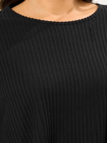 Stil Diva Shirt in Zwart