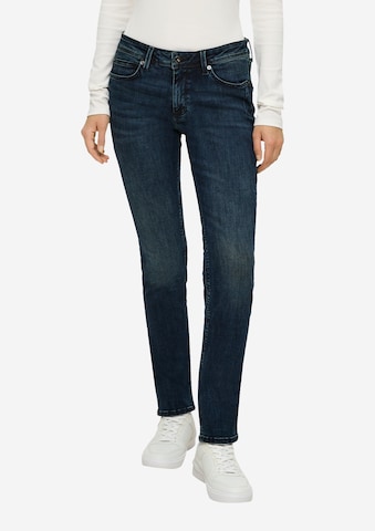 Skinny Jean 'Sadie' QS en bleu : devant