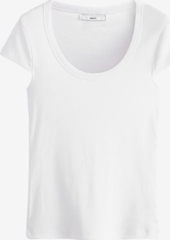 Next Shirt in White: front