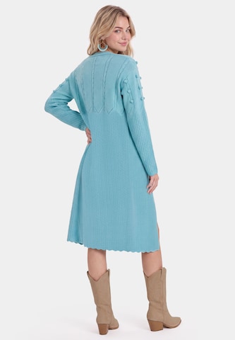 IZIA Gebreid vest in Blauw