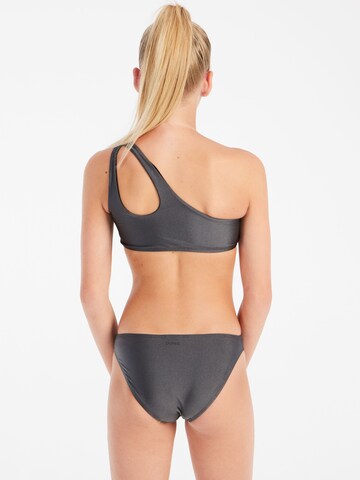 PROTEST Bustier Bikini 'PRTYeah JR' in Grijs