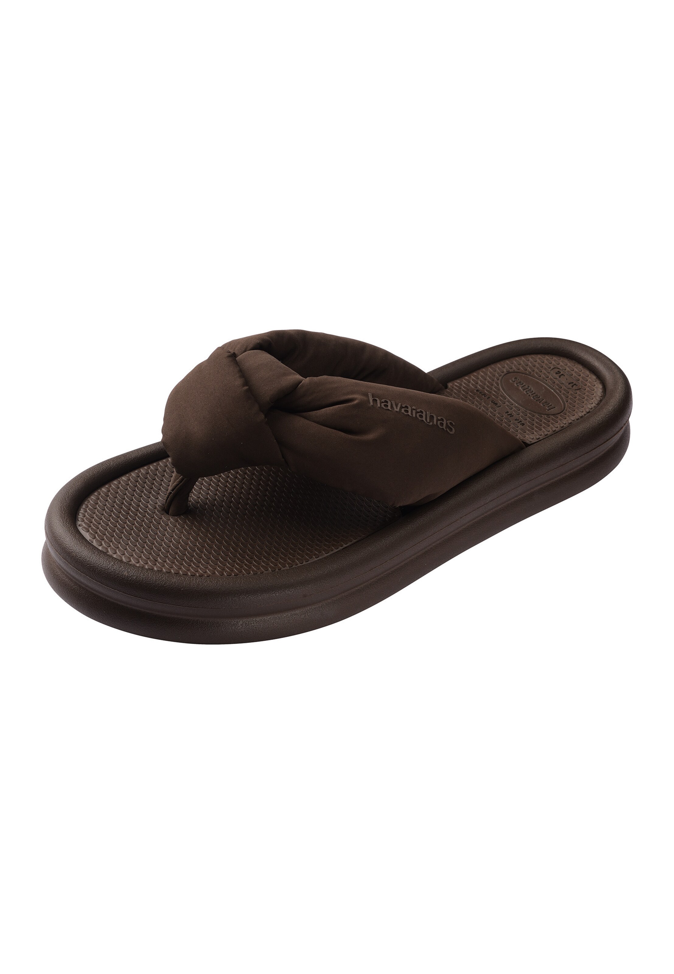Infradito di HAVAIANAS in marrone: frontale