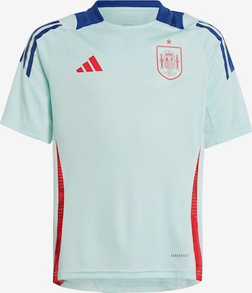 ADIDAS PERFORMANCE Functioneel shirt 'Spain Tiro 24 Training' in Blauw: voorkant