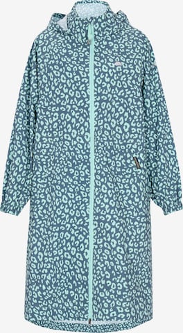 Manteau fonctionnel Schmuddelwedda en bleu : devant