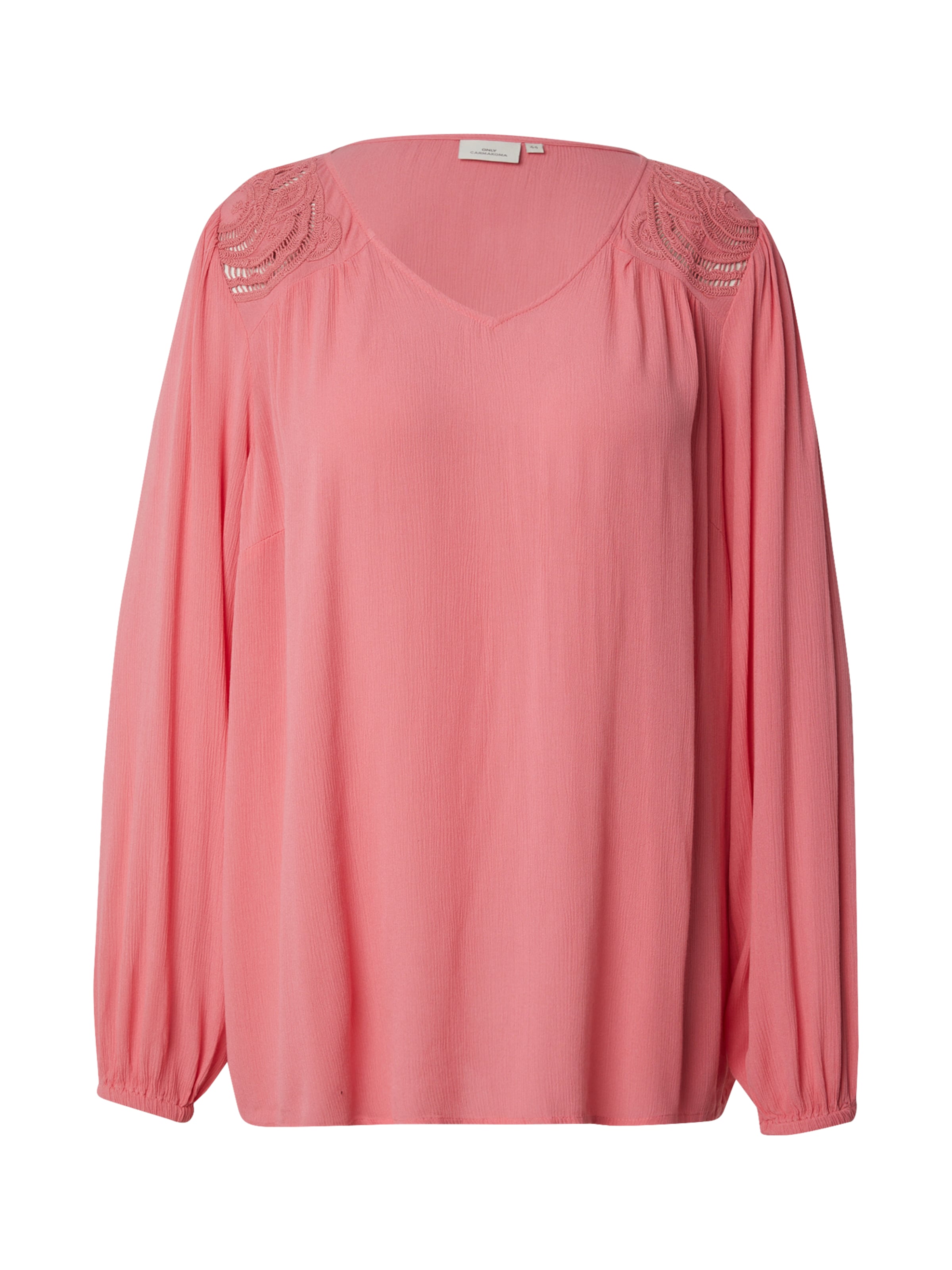 Bluză 'CARSelasi' de la ONLY Carmakoma pe roz: față