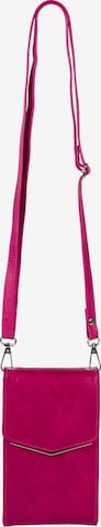 styleBREAKER Umhängetasche 'Mini Handy Umhängetasche' in Pink: Vorderseite