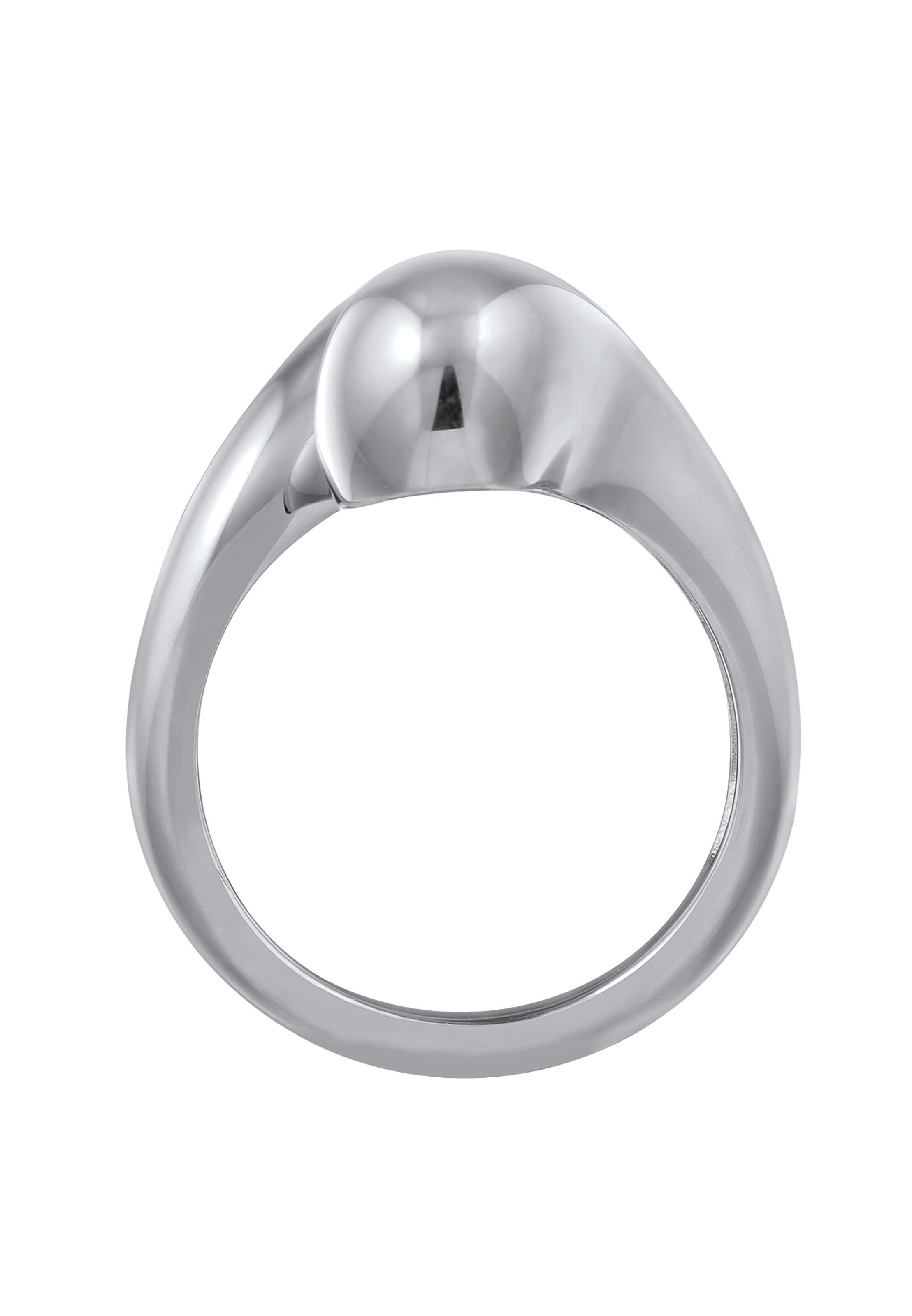 ELLI PREMIUM Ring 'Chunky' in Silber