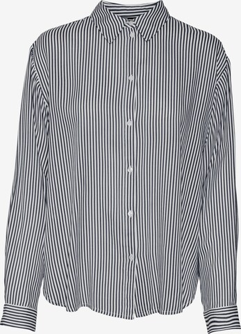 VERO MODA Blouse 'BUMPY' in Wit: voorkant