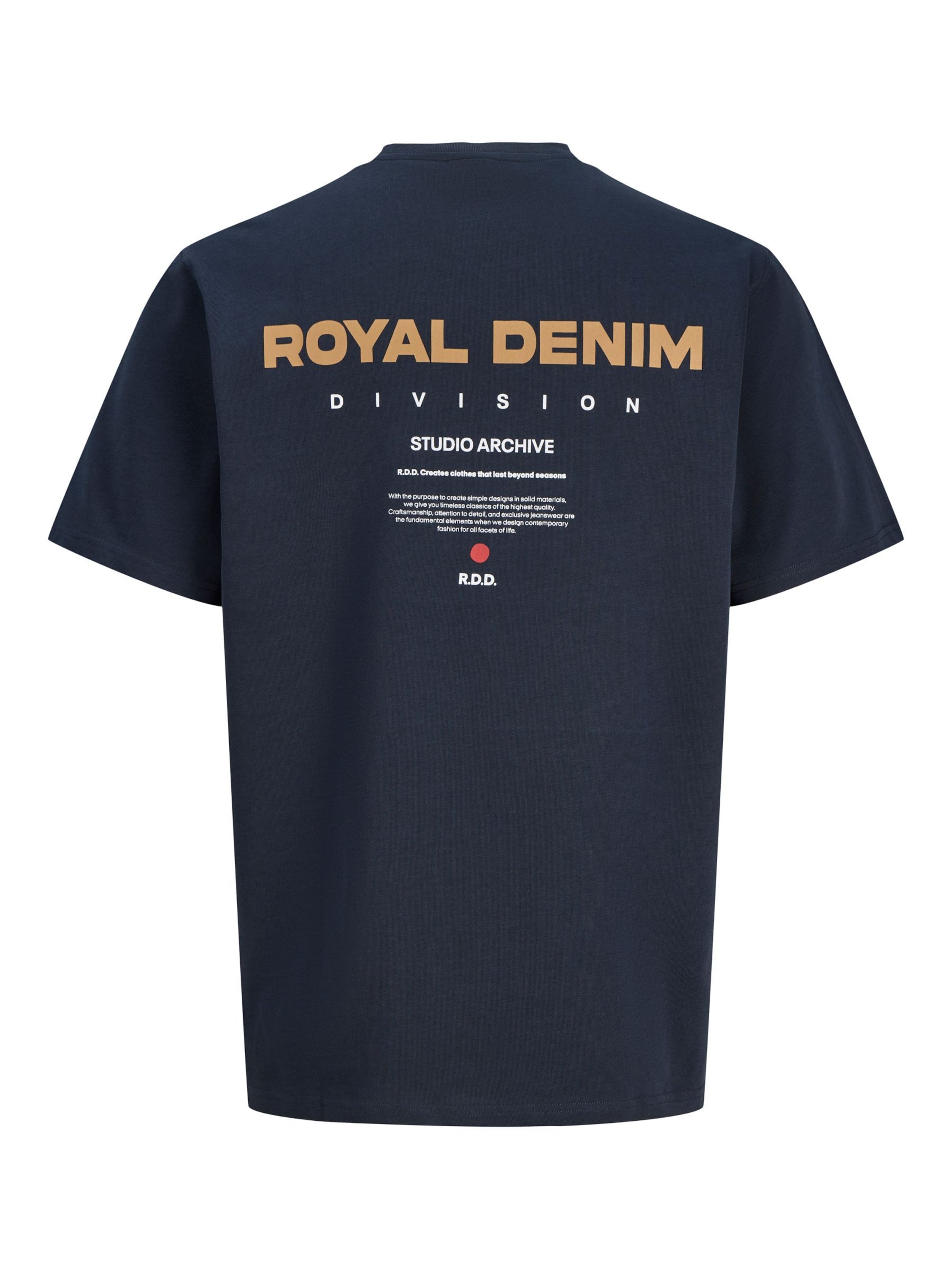 R.D.D. ROYAL DENIM DIVISION - Camiseta en azul