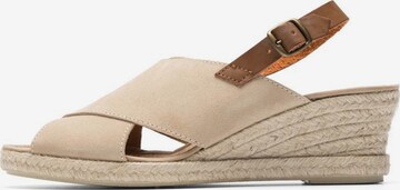 Bianco Sandaler 'ANJA' i beige: forside