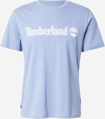 TIMBERLAND - Camisa em azul: frente