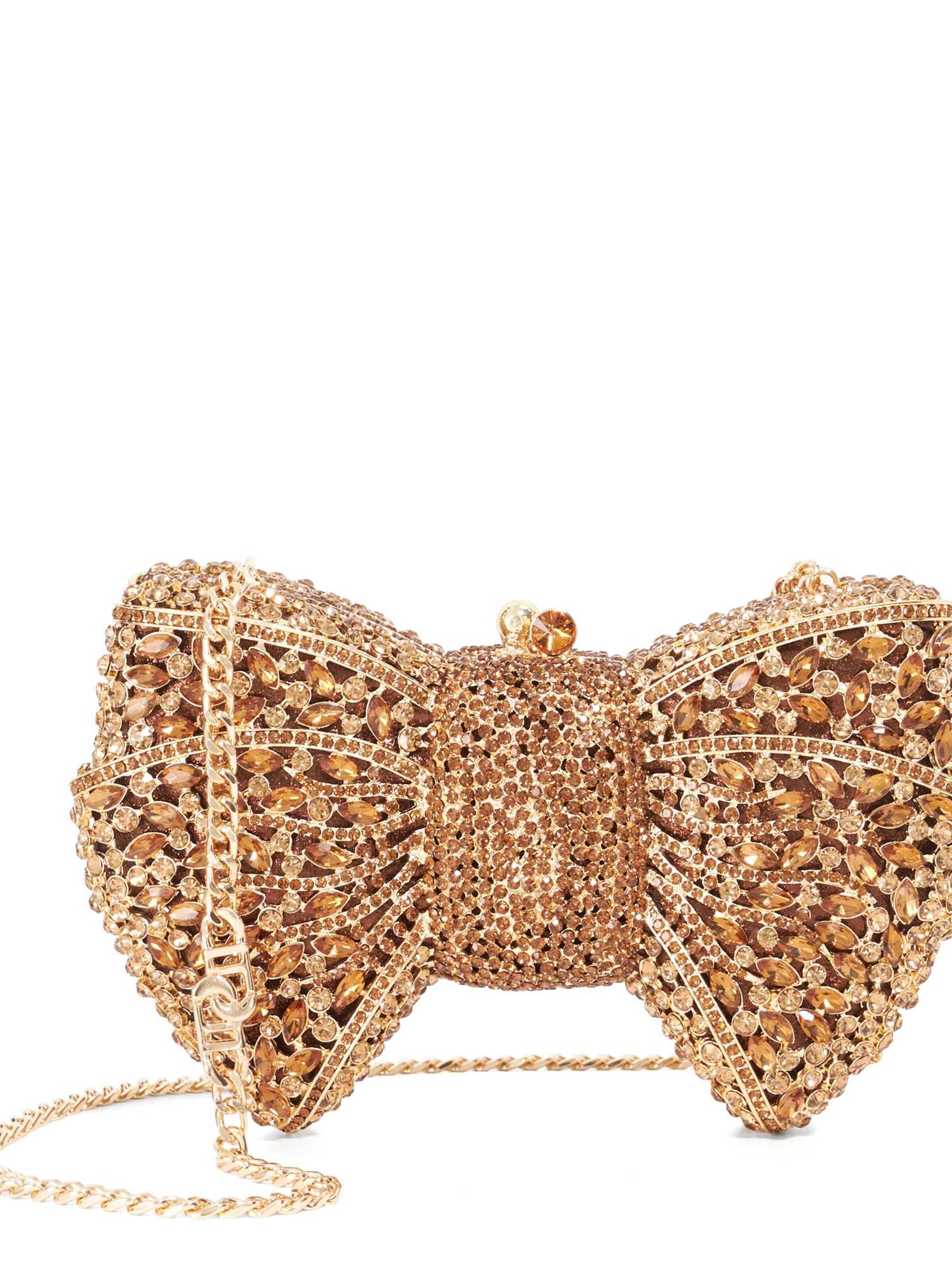 Pochette 'Enchant' Dune LONDON en bronze : devant