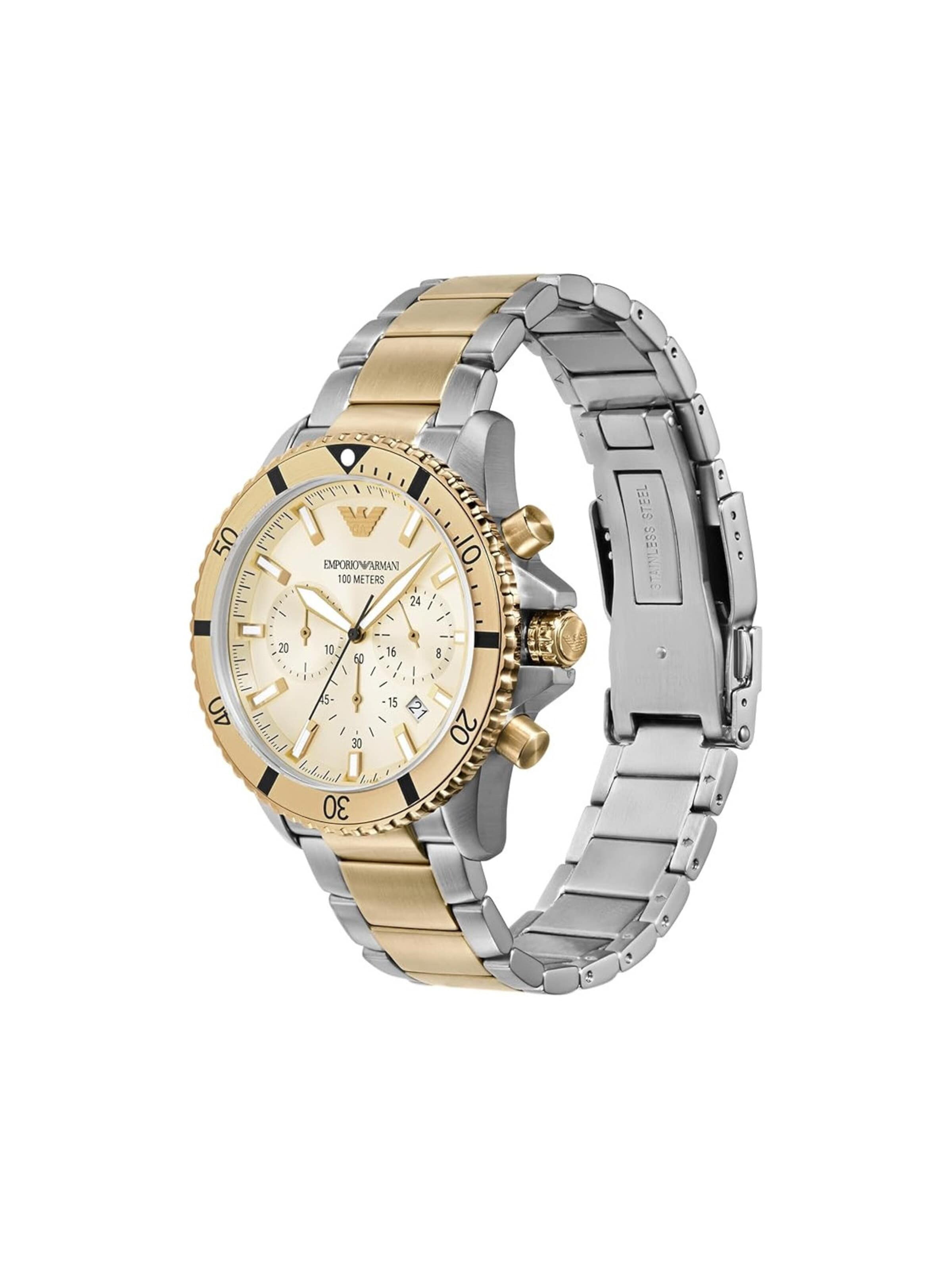 Emporio Armani - Reloj analógico 'Montre homme Emporio Armani chronographe AR11606' en oro