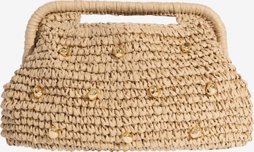 love & roses Kopertówka w kolorze beżowy: przód