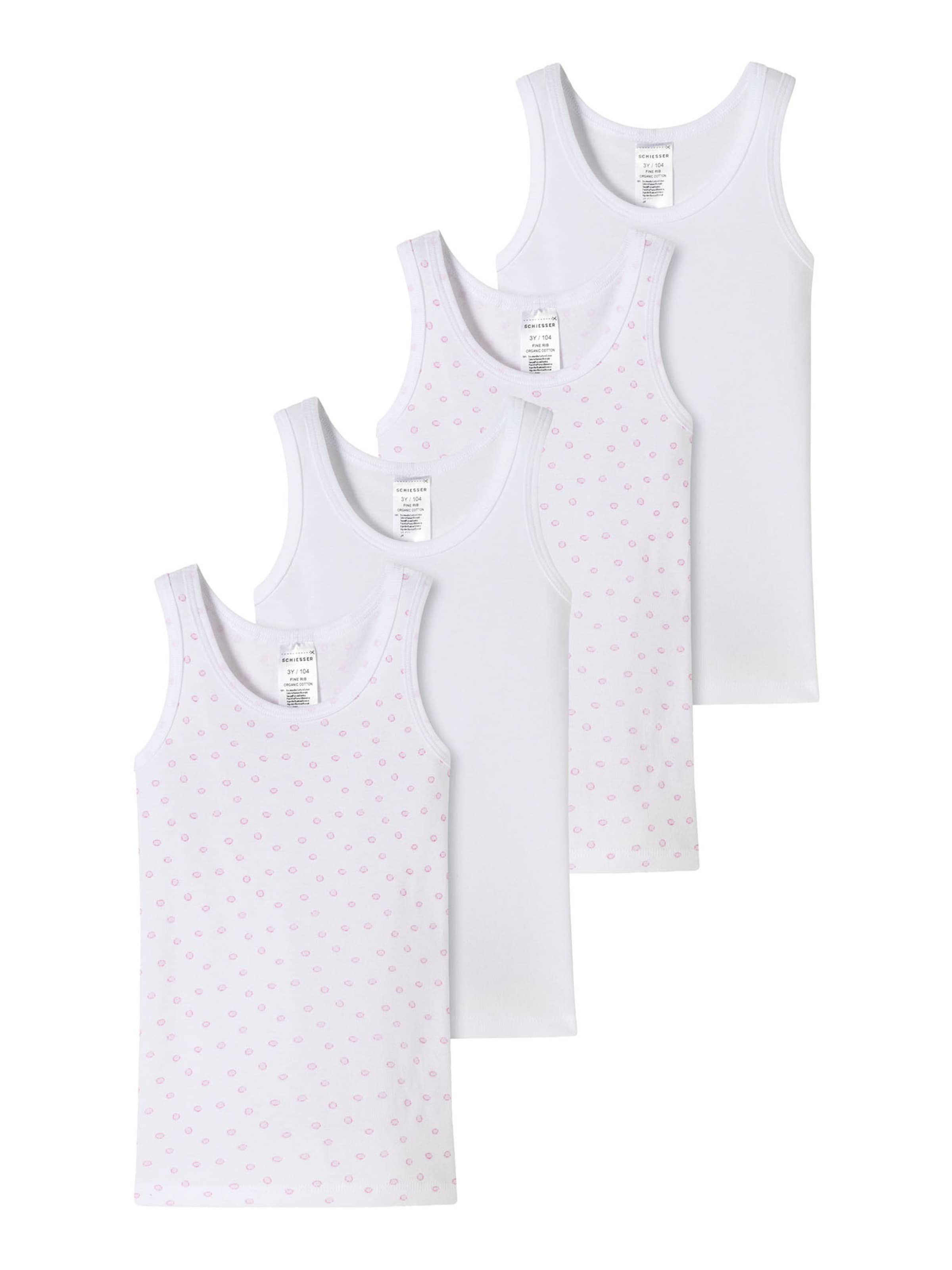 SCHIESSER Onderhemd in Wit: voorkant