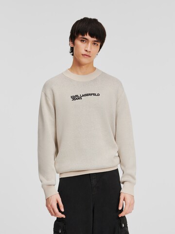 KARL LAGERFELD JEANS Sweatshirt in Grau: Vorderseite