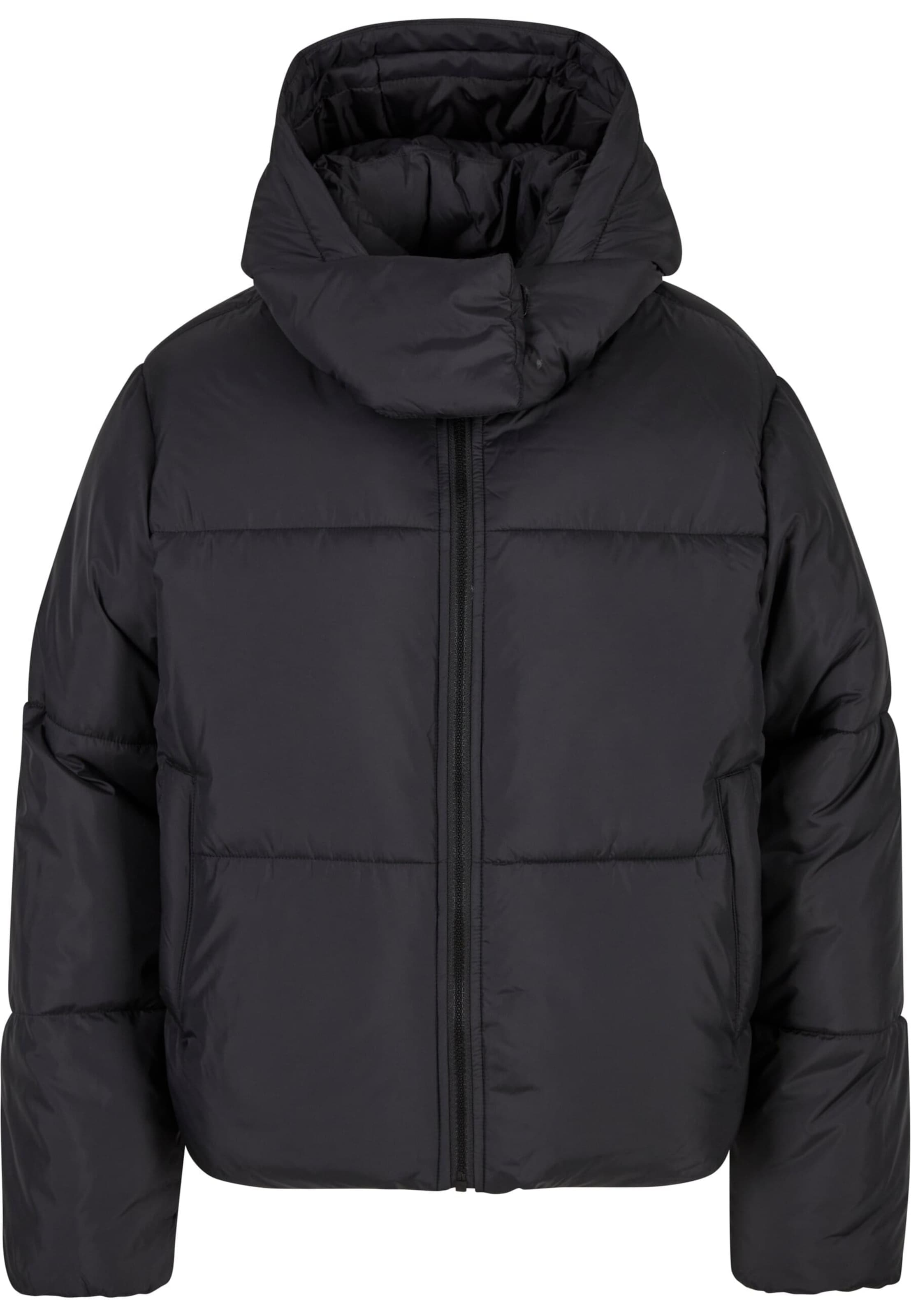 Urban Classics Winterjacke in Schwarz