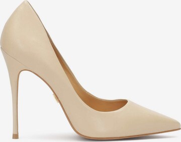 Kazar - Zapatos con plataforma en beige