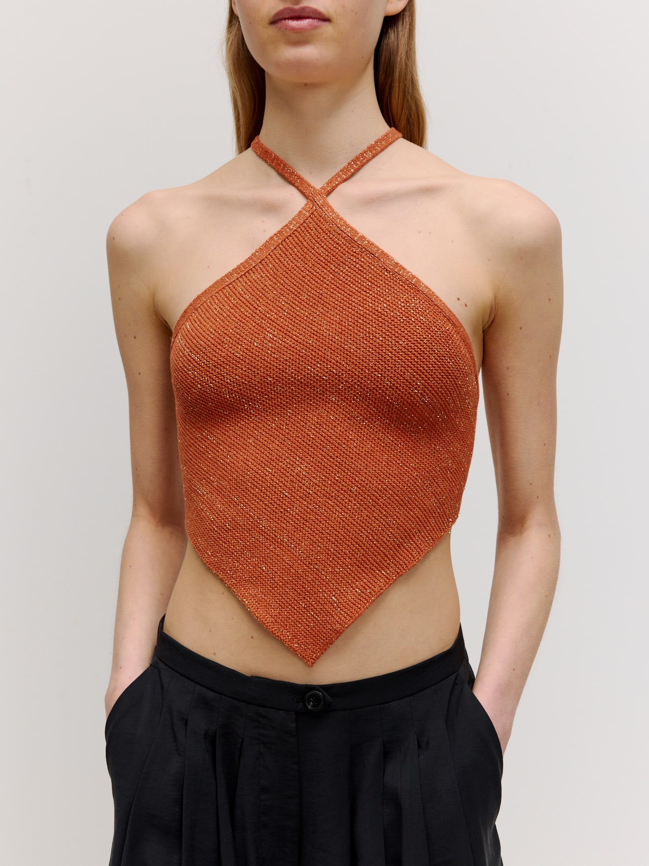 EDITED Producten Top 'Fabrizia' Lichtoranje