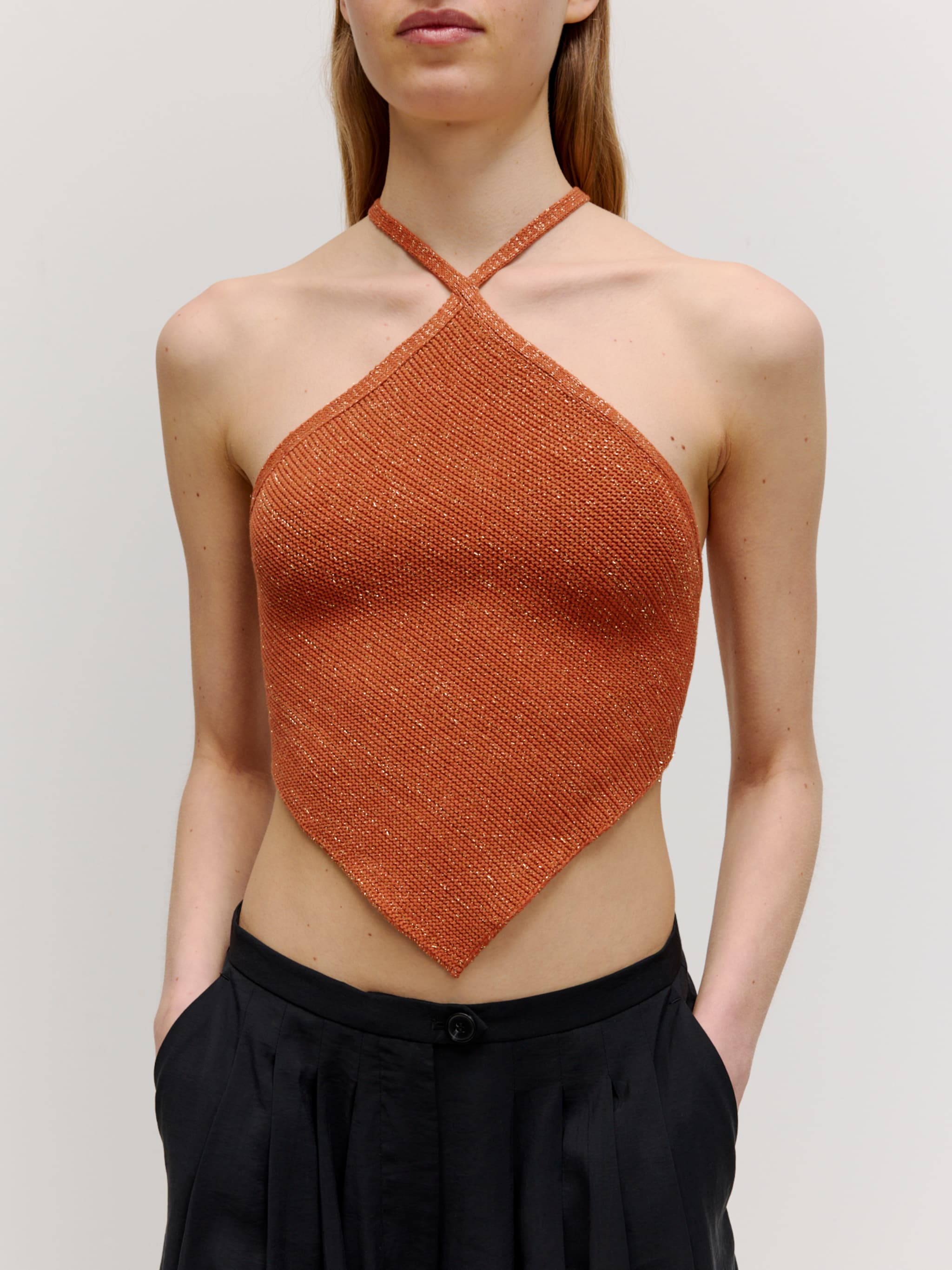 EDITED Produits Haut 'Fabrizia' orange clair