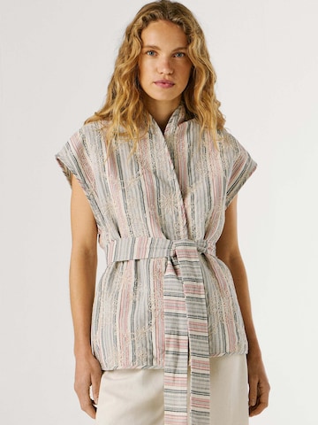 Pepe Jeans Weste 'Genny' in Mischfarben: Vorderseite