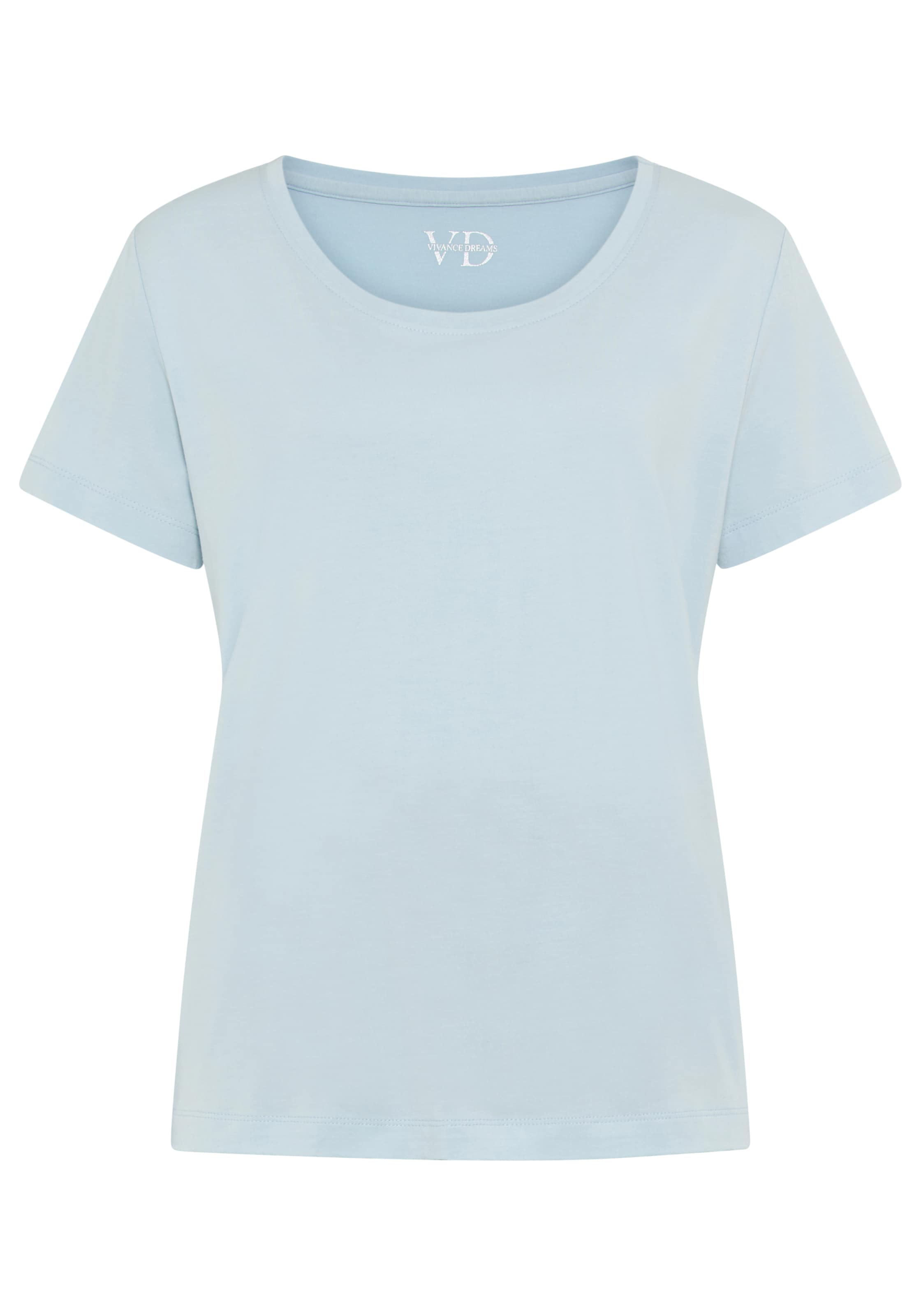 VIVANCE by LASCANA - Camiseta para dormir 'Dreams' en azul: frente