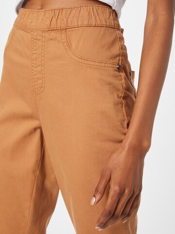 Fransa - Slimfit Pantalón 'FRBASOFDEN' en marrón