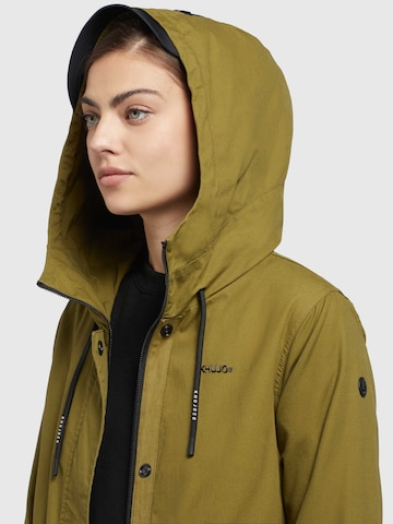 Manteau mi-saison 'Nanda5' khujo en vert