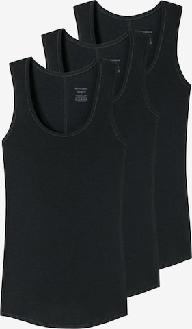 SCHIESSER Undershirt 'Personal Fit' in Black: front