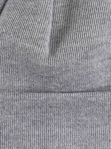 Bonnet 'Beanie' Zwillingsherz en gris