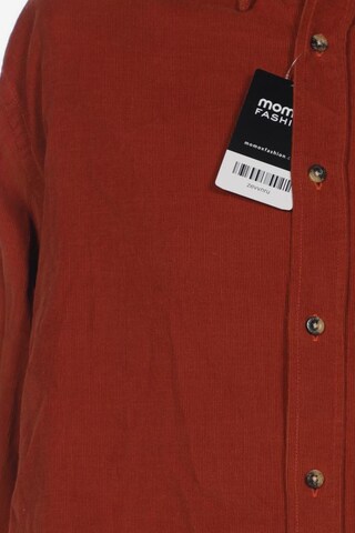EDDIE BAUER Button Up Shirt in M in Red
