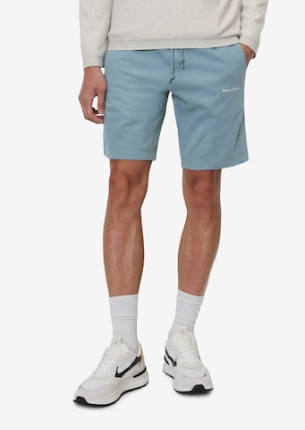 Marc O'Polo Regular Shorts in Blau: predná strana