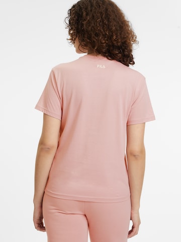 Maglietta 'BRENK' di FILA in rosa